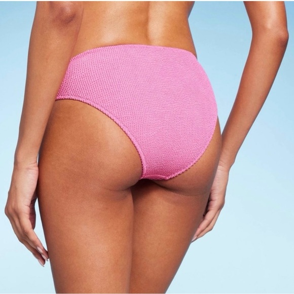 NWT shade & shore pink bikini bottom - Picture 3 of 8